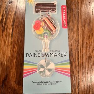 Kikkerland Solar Rainbowmaker with Crystal - Multicolor